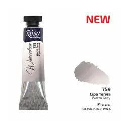 Akvarelové barvy Rosa 10 ml 759 warm grey